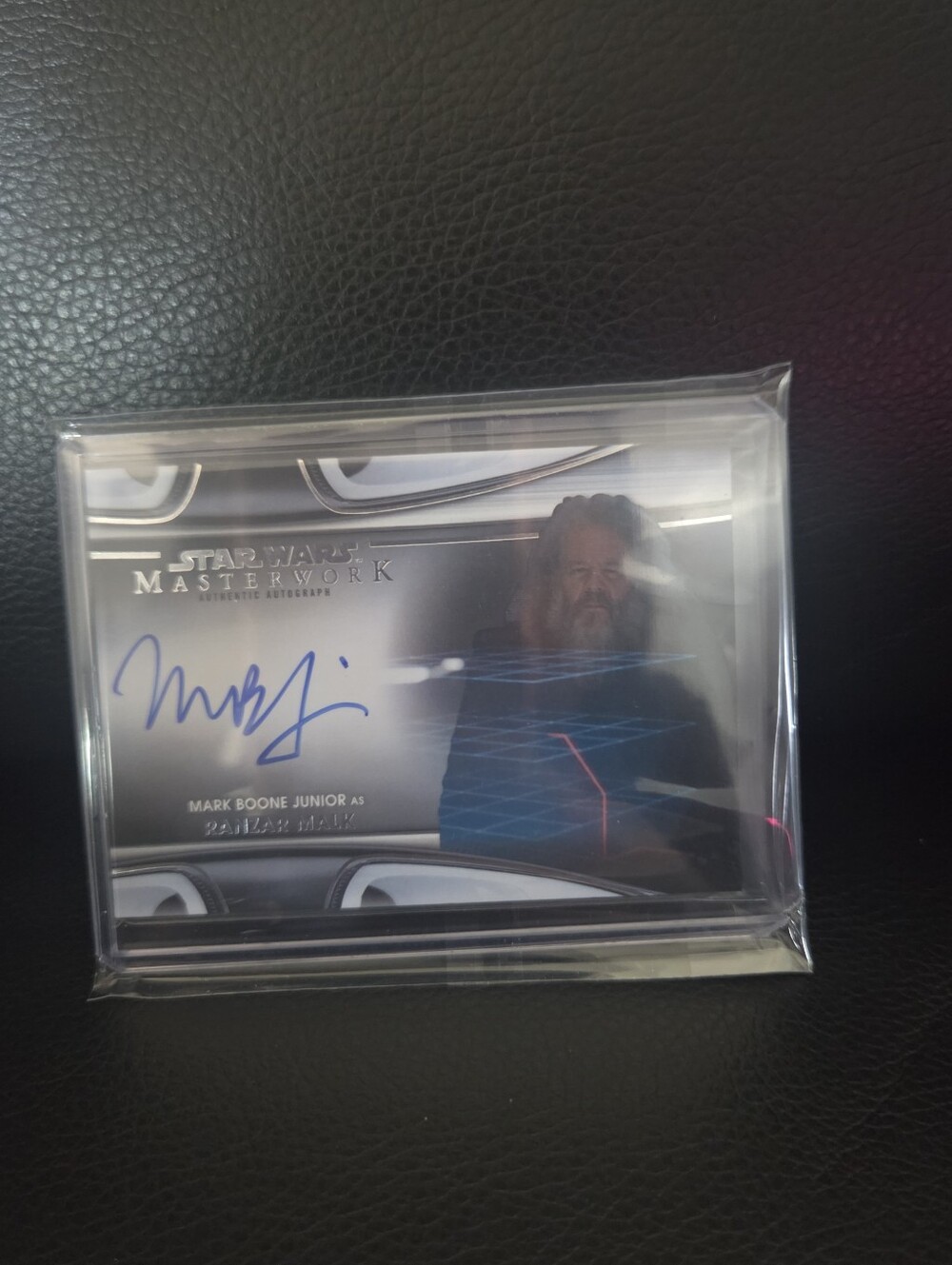 2021 Topps Star Wars Masterwork Autograph Card Mark Boone Junior as Ranzar Malk